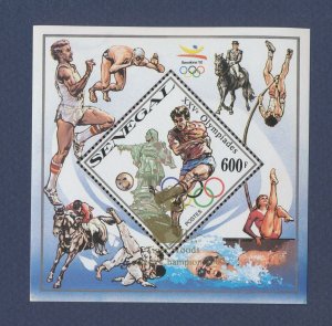 SENEGAL - 1989 Barcelona Olympics - Tiger Woods Golf overprint - MNH S/S