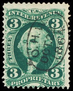 U.S. REV. FIRST ISSUE R18c  Used (ID # 116654)