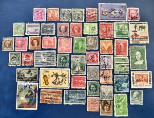 50 Stamp CUBA Fun Pack // Lot of 50 Different Cuban Stamps // Used