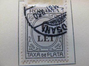 Romania Romania Romania 1920-26 6L fine used postage two stamp A13P32F160-