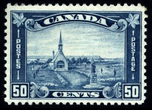 Canada Scott 176 Acadian Memorial Church Hinged Very fine stamp