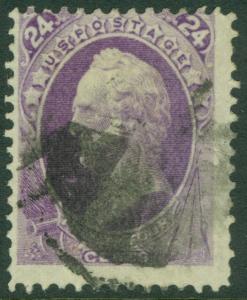 EDW1949SELL : USA 1870 Scott #153 Used. Deep color. PSAG Cert. Catalog $230.00.