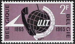 Belgium # 630 - ITU - MNH