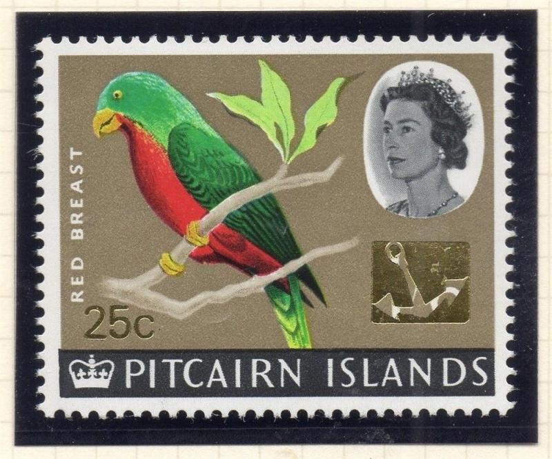 Pitcairn Islands 1967 Early Issue Fine Mint Hinged 25c. 230116