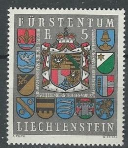 Liechtenstein =  Scott # 533 - MH