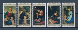 [114326] Cook Islands 1974 Art paintings Christmas Raphael  MNH