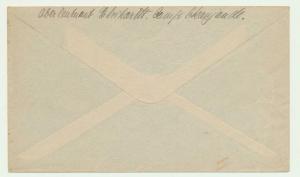 SOUTH WEST AFRICA 1916 PRISONER OF WAR CENSOR COVER, WINDHOEK LOCAL(SEE BELOW)