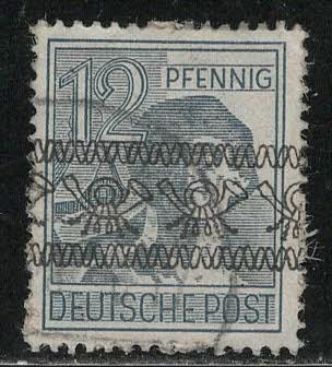 Germany AM Post Scott # 604, used