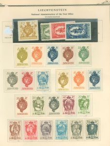 Liechtenstein #18-49  Single (Complete Set)