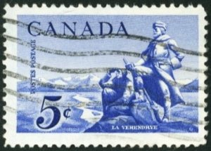 CANADA #378, USED, 1958, CAN242