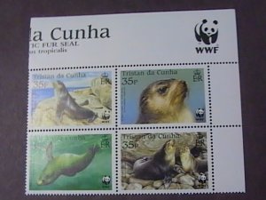 TRISTAN da CUNHA # 747-750-MINT/NEVER HINGED----COMPLETE SET/BLOCK OF 4----2004