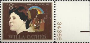 # 1487 MINT NEVER HINGED WILLA CATHER