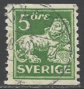 SWEDEN 116 VFU 81F-7