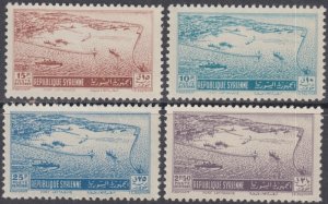 SYRIA Sc #C158-61 CPL MNH AIRMAIL SET - PORT of LATAKIA