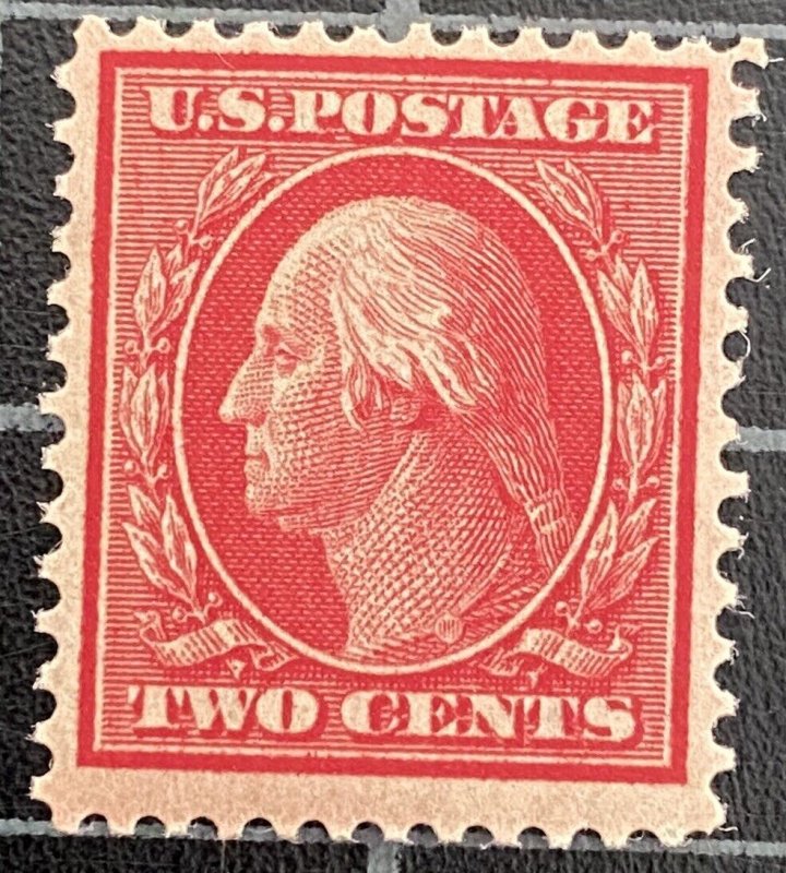 US Stamps-SC# 358 - 2 Cent Franklin - On Bluish Paper - MNH - CV $170.00