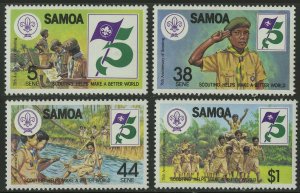 1982 Samoa 481-484 Scouts 3,00 €