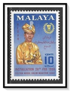 Kedah #94 Sultan Abdul Halim MNH