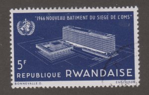 Rwanda 163 Opening of WHO Headquarters, Geneva 1966