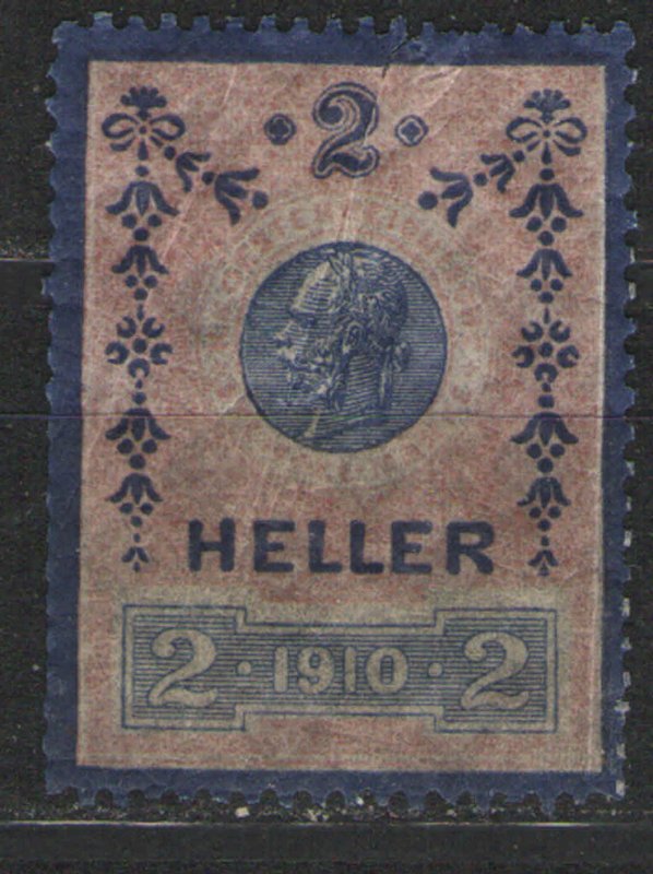 Austria - 2 Heller Revenue MH G/VG