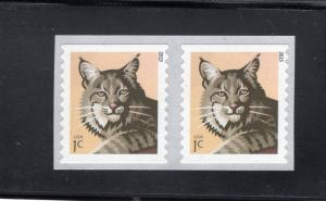 4672a Bobcat, MNH coil pair