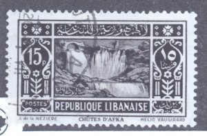 Lebanon, Scott #131, Used