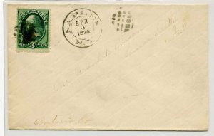 NY - Naples (Ontario Co) - DRC w/ small grid cancel to right + fancy killer?