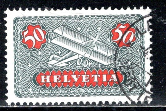 Switzerland Scott # C9a, used