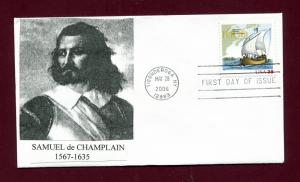 Sc. 4073 US & Canada Champlain Joint Issue FDC - Unknown