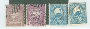 New South Wales #77/77a/78/78b Used Single