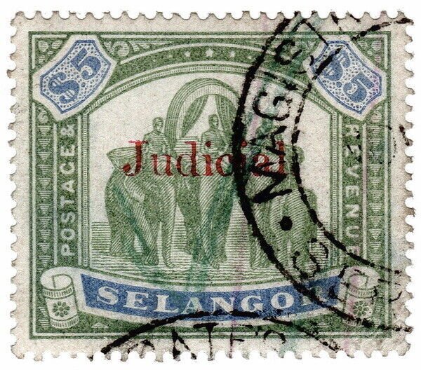 (I.B) Malaya States Revenue : Selangor Judicial $5