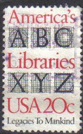 USA, 1982, used 20c, America's Libraries.