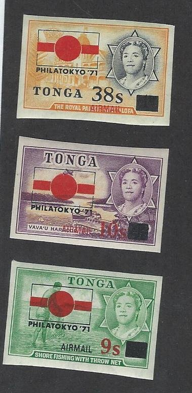 Tonga  MNH S.C. #  C87-C89