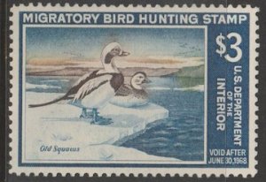 U.S. Scott Scott #RW34 Duck Stamp - Mint NH Single