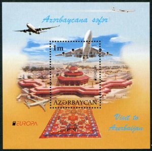 HERRICKSTAMP AZERBAIJAN Sc.# 983 Europa 2012 S/S