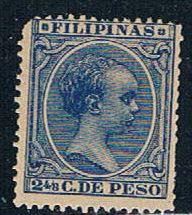 Philippines 149 MNH King Alfonso XIII 1883 (P0284)