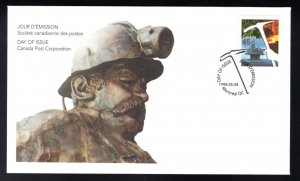 1721, Scott, FDC, Canada, Oil Rig, 45c, 1998 May 4