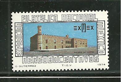 Mexico C-424 MNH Palce of Cortes