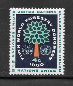 United Nations #81 MNH Single