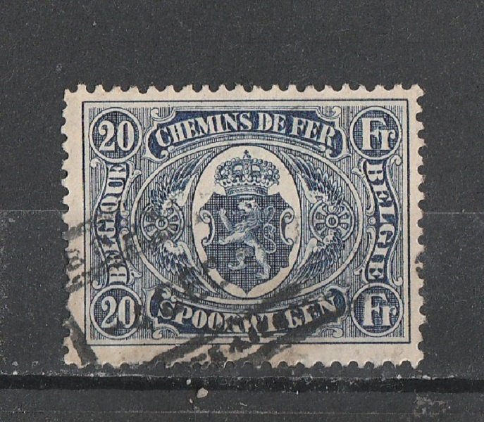 Belgium  Scott#  Q138  Used  (1922 Parcel Post)