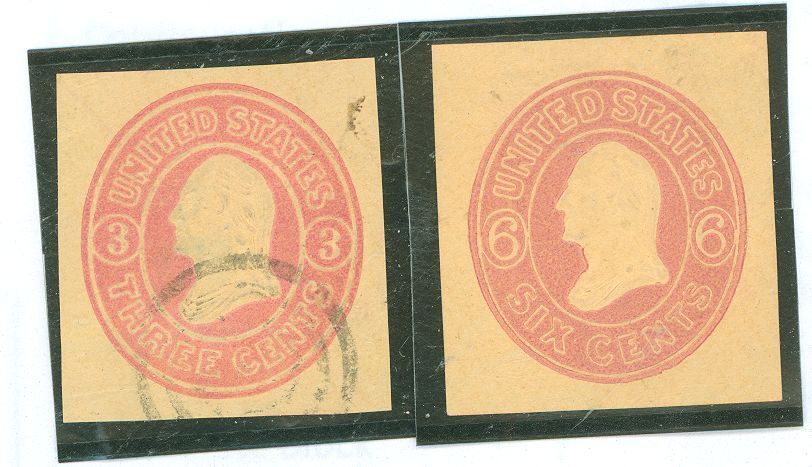 US U35/U39 1861 Originals, U39 MHR | United States, Postal Stationery ...