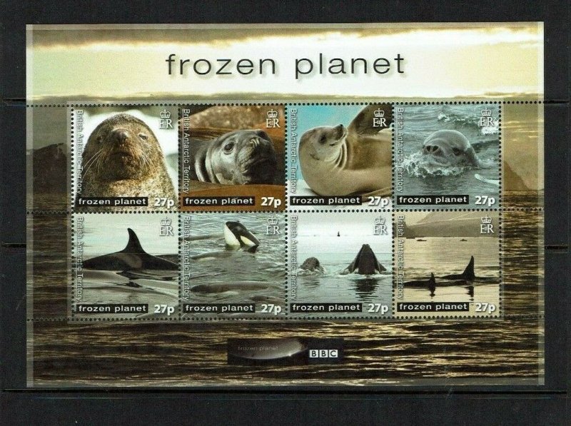 British Antarctic Territory: 2011, BBC Frozen Planet, TV Series, Sheetlet, MNH