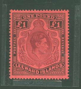 Leeward Islands #115b  Single