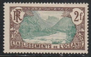 French Polynesia #53 Mint Hinged Single Stamp cv $6.25