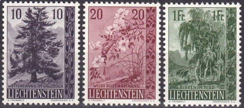 Liechtenstein #312-4 F-VF Unused  CV $7.05 (Z5175)