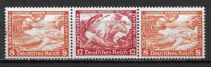 Germany B53-54 Michel W58 Wagner Operas strip MNH