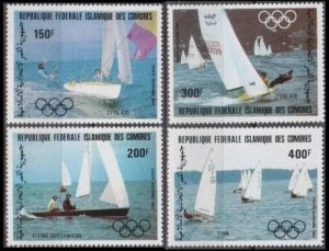 1983 Comoro Islands 686-689 1984 Olympic Games in Los Angeles 11,00 €