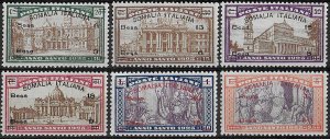 1925 Somalia Anno Santo 6v. MNH Sassone n. 61/66