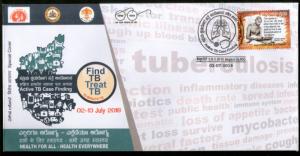 India 2018 Find & Treat TB Tuberculosis Health Disease Special Cover # 6850