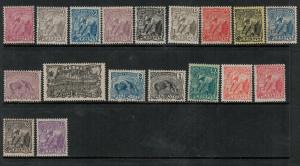 French Guiana 1905-1928 51-86 Mint SCV $79.00