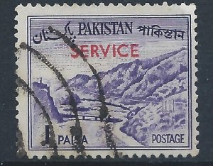 Pakistan 1963 - 1p Official - SGO91 used